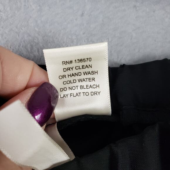 Charlotte Russe L Accordion Pleat Mini Skirt Black White Colorblock Whimsigoth - Picture 7 of 7